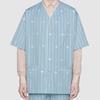 Gucci Shirts Men's Blue V Neck Moderate Other 618919-ZAEQH-4234