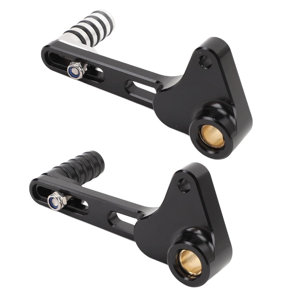Motorcycle Gear Shift Lever Aluminum Alloy Anti Slip Enhanced Grip Sturdy Shifter Foot Peg for Monst