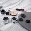 TOYMIS Set of 4 Trailer Hub Caps and Bearing Grease