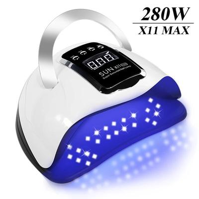 Professional Nail Drying Lamp for Manicure 280W Nails Gel Polish Drying Machine with Auto Sensor UV LED Nail Lamp