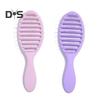 Vented Hair Brush Portable Anti-static Thin Thick Curly Long Wet Dry Hair Blow Drying Paddle Brush Women Girls Scalp Massage Hair Styling Detangling