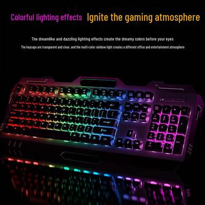 GX80 Wired Mechanical Keyboard, Mouse, and Headset Gaming Set