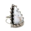 Dendrite Opal Gemstone Handmade 925 Sterling Silver Jewelry Ring Size 8 SU-10456