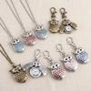 Flip Style Hang Watch Classic Necklace Clock Pocket Watch Keychain  For Unisex Adults Children