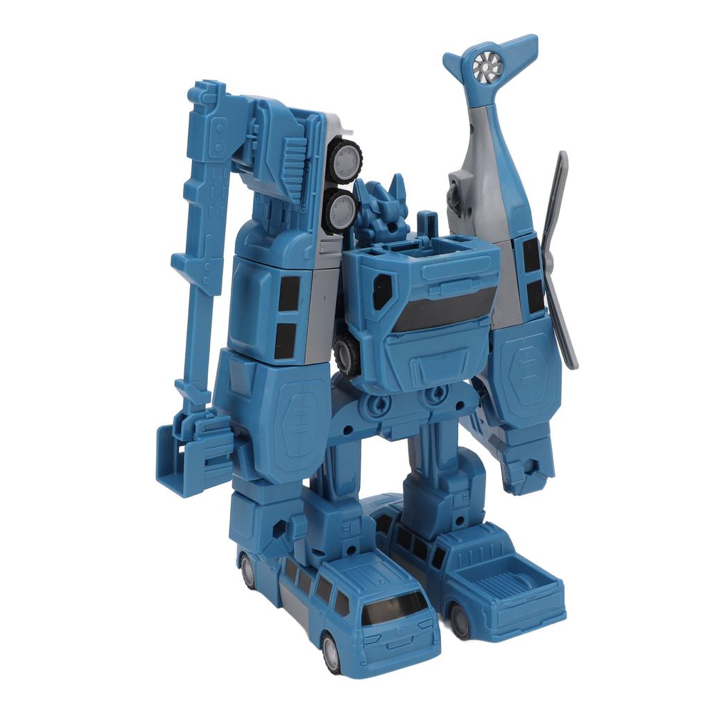 Magnetic Assembled Toy Transforming Robot Car Kids Splicing Vehicle for Daily Entertainment and Skil