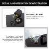 2L Professional Jewelry Steam Cleaner Machine (135°C 275°F) - 8 Min Fast Heating High Pressure Steamer for Gold, Silver & Diamonds
