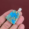 Blue Sea Sediment Jasper Pendant 925 Sterling Silver Pendant Brand New Jewelry Handmade Pendant Very Pretty Gemstone Jewelry Gifts For Women