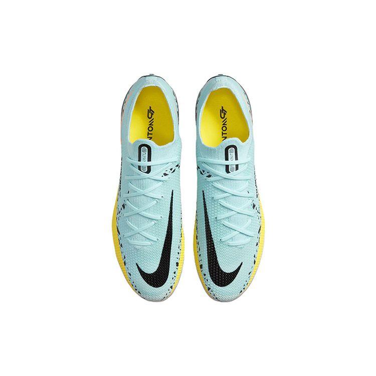 Nike Phantom GT2 Elite AG Pro Lucent Pack Men Sneakers Blue Glacier-Ice Yellow-Strike DC0748-407