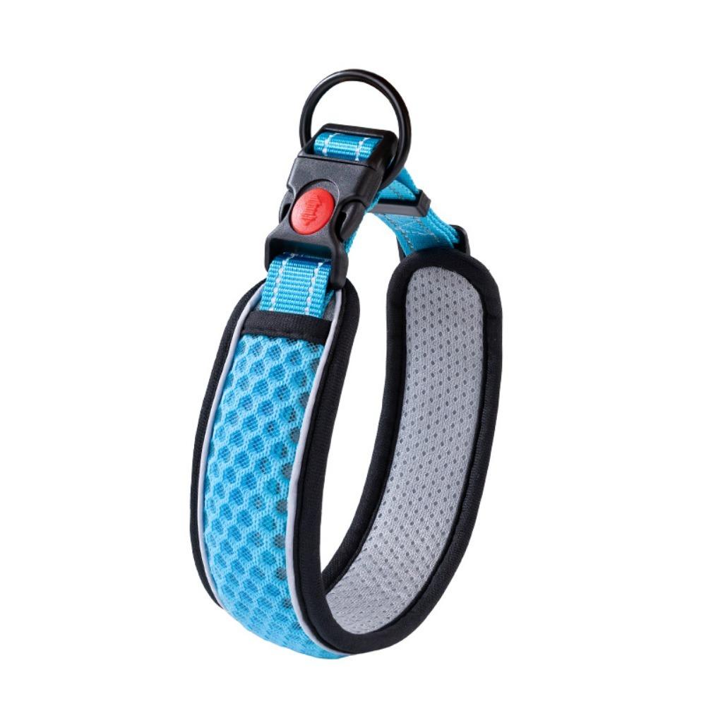 

Adjustable Pet Collar Breathable Pet Traction Rope High-grade Reflective Dog Collar for Dog XS-Style B