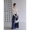 French temperament crew neck knitted cardigan women's summer new casual versatile long-sleeved thin top
