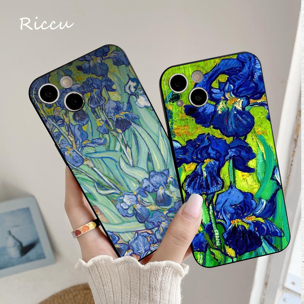 FÜR IPhone 14 Van Gogh Iris 1889 Robuste Weichhülle für Iphone 14 11 12Pro 8 7 Plus X 13Pro MAX SE2020 XR XS Hüllen