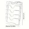 Pot Lid Organizer, Pots and Pans Lid Organizer for Cabinet Door/Wall, No Drilling Adhesive Mounted Rustproof Lid Holder