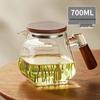 Crescent Moon High Temperature Glass Tea Kettle