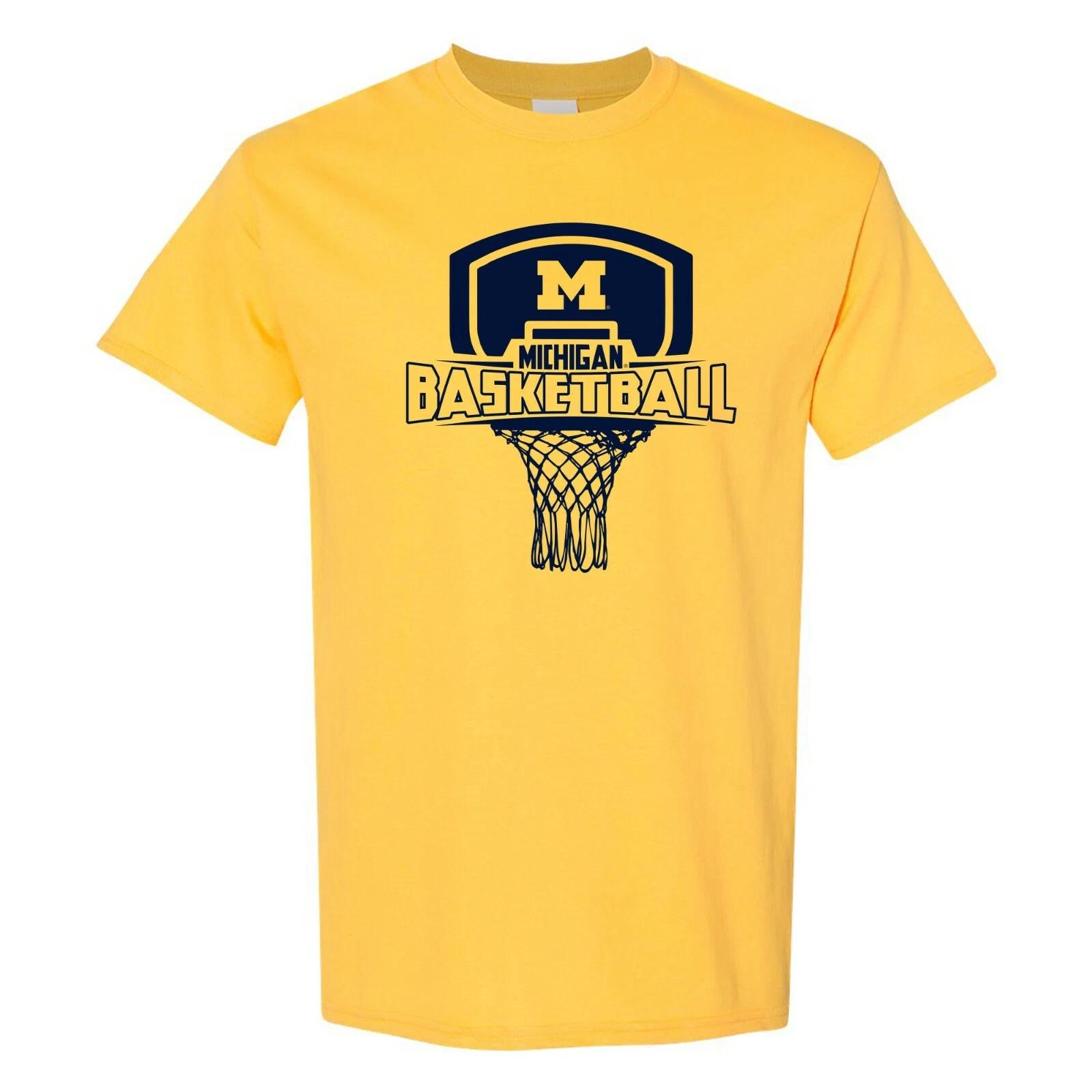 Michigan Basketball Board T-Shirt - Daisy M