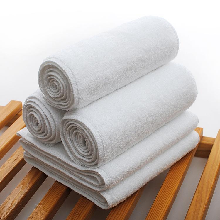 Sporthandtuch aus reiner Baumwolle 20 * 110 Marathonlauf Fitness Wasseraufnahme schnell trocknendes Schweißhandtuch Stickerei