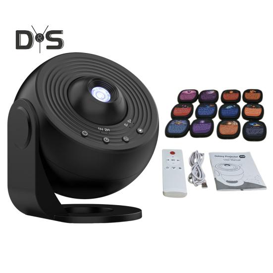 Lampa projekcyjna kompatybilna z Bluetooth z timerem, obracana o 360 stopni, z regulowanym ostrym światłem, lampka nocna sufitowa, lampa projektora gwiazd