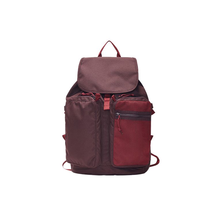 Converse Rucksack Backpack Travel Bag Blackcurrant Red Unisex backpacks 10019892-A03 Black Currant Red