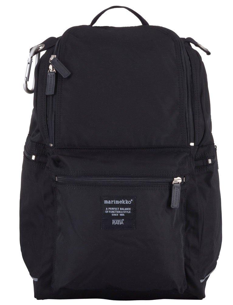 Marimekko Backpack 026994 999BLACK BUDDYBuddy Nylon Backpack, Black [Used]