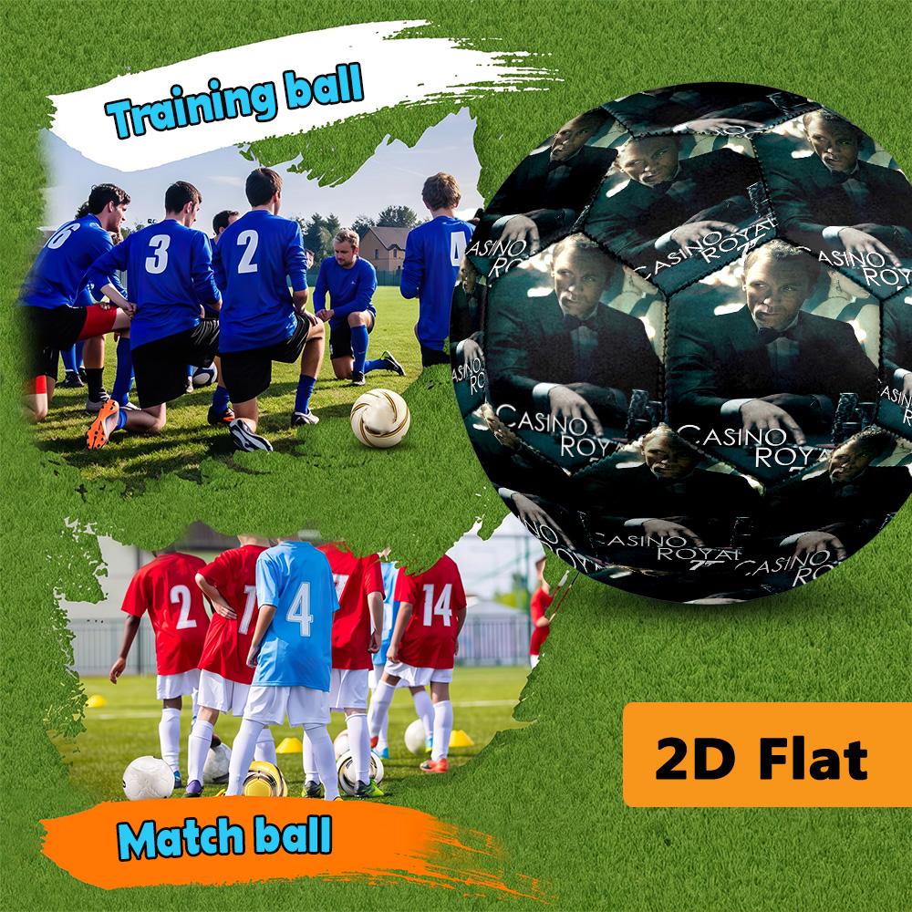 Iconic Gun Logo Design football Suitable for both training and competition No. 5 football Wear-resistant and slip-resistant Very elastic