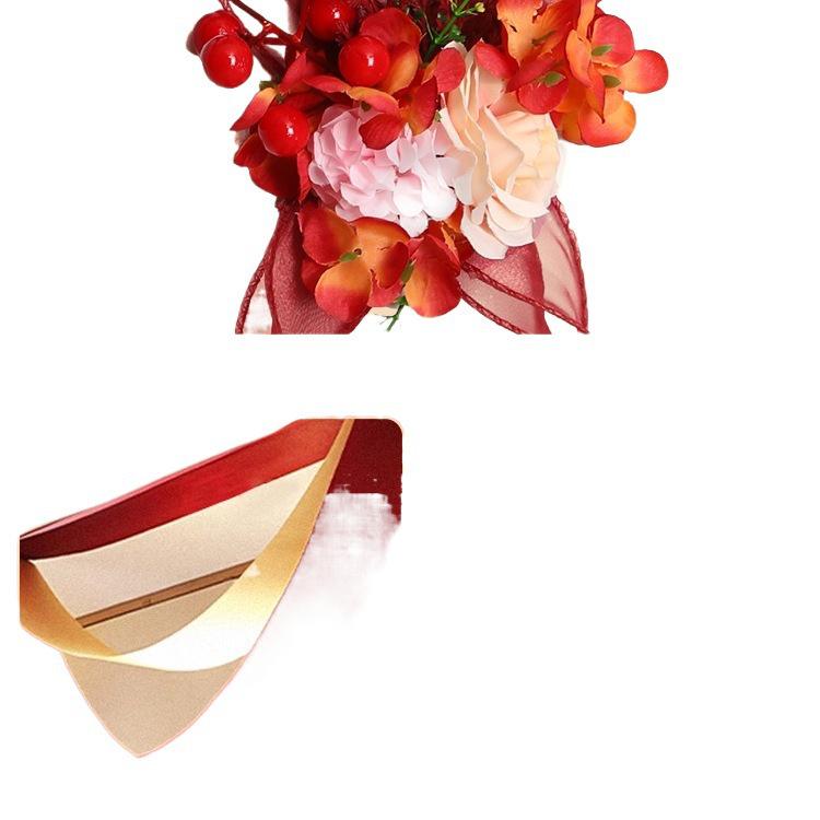 Wedding Stair Railing Decoration Set with Double Happiness Pull Flowers