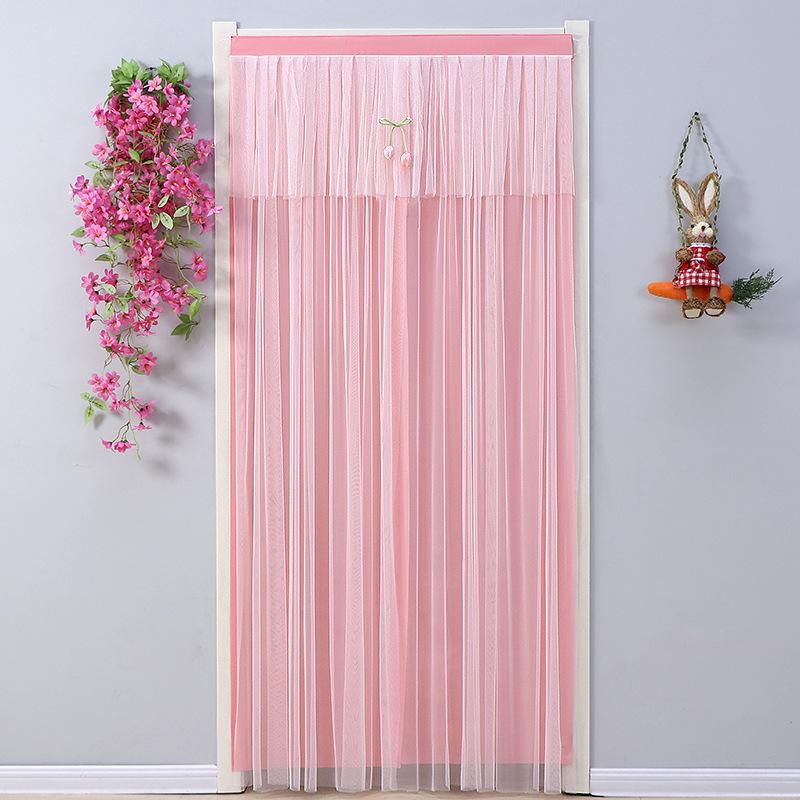 Lace Anti-Mosquito Window and Door Curtain for Privacy and Decor in Bedrooms