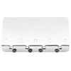 Wilkinson M Series 19mm Pitch Vintage Bass Bridge with Threaded for Precision Chrome Saddles, 4-string, Bass/Jazz Bass, Finish.