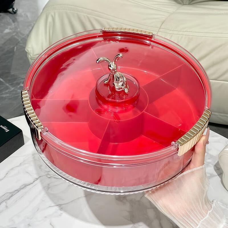 

DH Light Luxury Sealed Fruit and Snack Storage Plate