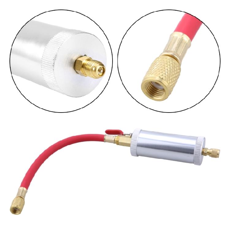 Calibrated Refill Ball Injector Air Conditioning Oil Fabric UV Agent Adapter