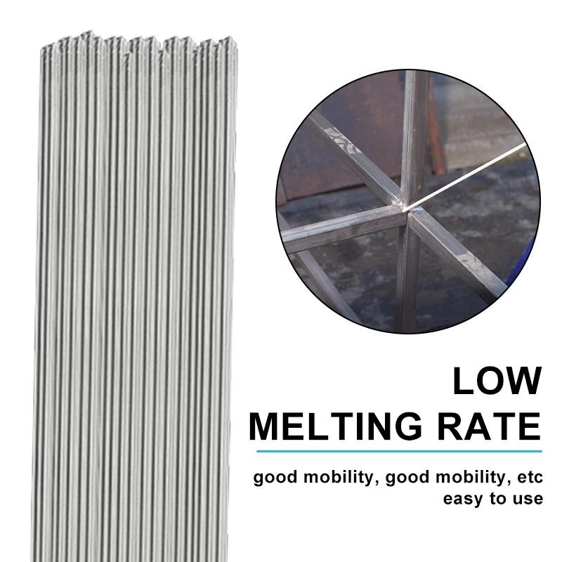 10/20Pcs Aluminum Welding Wire Solid Core Easy Melt Indust Aluminum Weld Bars Low Temperature Welding Rods Repair for Soldering Bicycle Locomotive