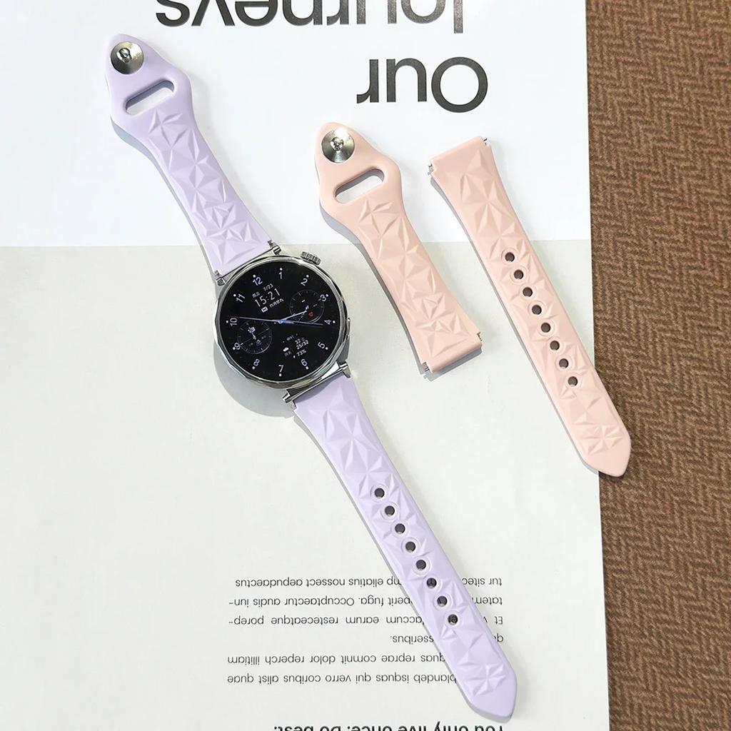 18mm Universal Band for Huawei GT6 5 4 41mm For Garmin Venu3s Men Women Replacement Strap for Hauwei GT5 Pro 42mm GT6 41mm Strap