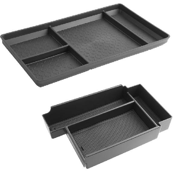 LUWU for 2022 2023 2024 2025 2026 Pathfinder Dashboard Storage Tray 2025 2026 Pathfinder SL/Platinum/Rock Creek 9-inch Behind Screen Organizer Center