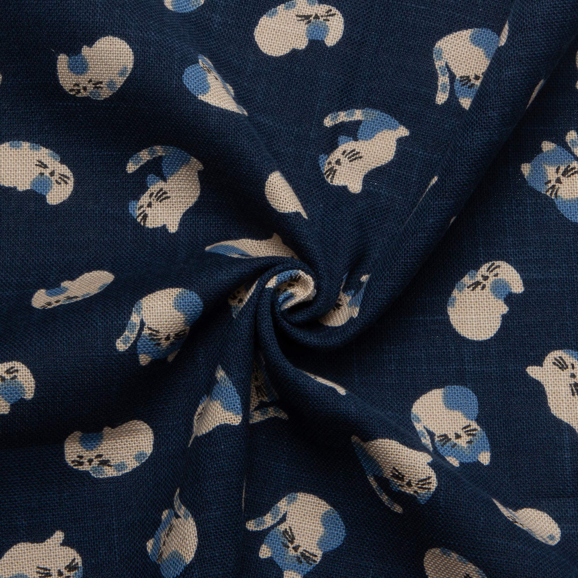 

Nippon Chuko NBK Japanese Modern Pattern 110cm Wide x 4m Cat Craft Supplies Fabric, Cut, Pattern, KP7090-92-4M,