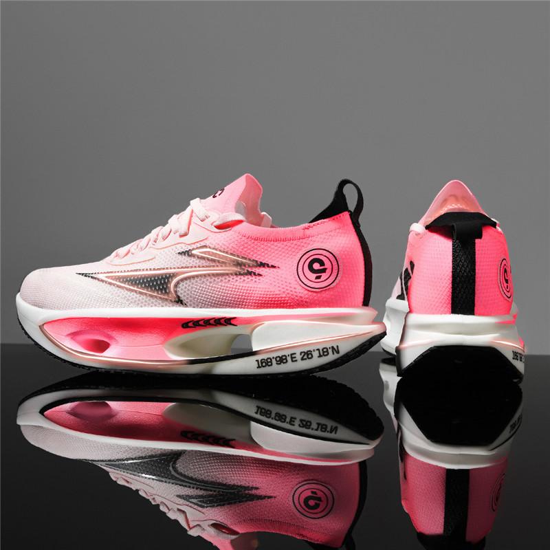 New Color Blocking Personalized Sports Shoes Rebound High-quality Elastic Running Shoes Comfortable Antibacterial Casual Shoes