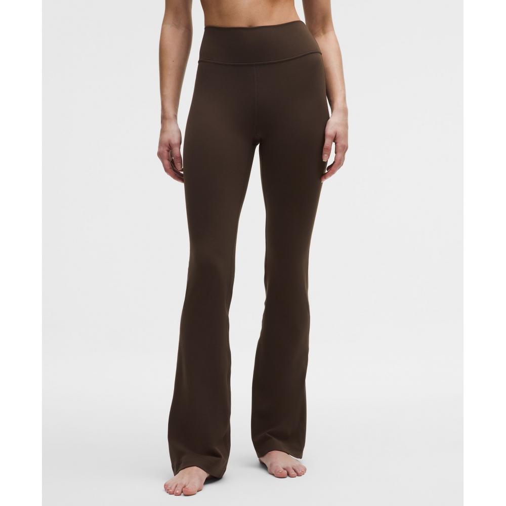 Lululemon Groove Nulu High Rise Flared Pant  Short Walnut Crunch