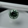 Natural Bluish Green Sapphire Loose Gemstone Montana 10 Ct Round Cut September Birthday Birthstone