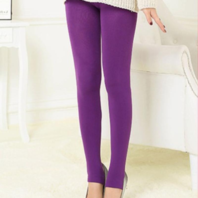 

Осенне-зимние женские утолщенные девятиточечные леггинсы с начесом One size