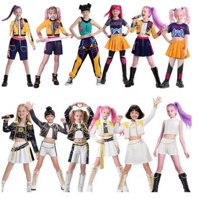 KPop Rumi Film Idol Dämonenjäger Kostüm Mädchen Jumpsuit