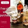 ZISIZ Crystal Glass Whiskey & Cocktail Tumbler