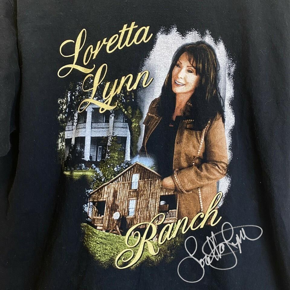 Loretta Lynn Ranch For Fans Cotton Black Full Size Men Women Tee Shirt AA1545 Unisex T-Shirt S