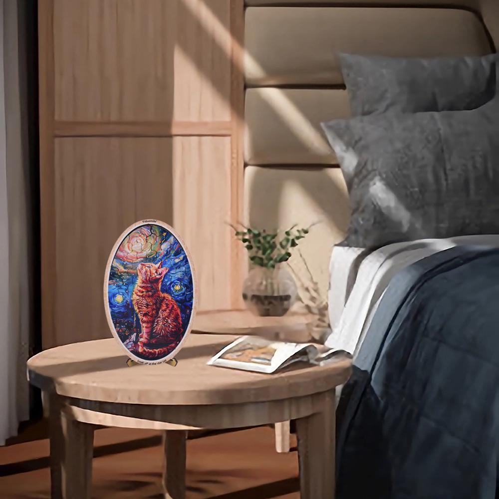 Vzdělávací hračky, dřevěné puzzle, dárky k narozeninám jsou vhodné pro rodinná setkání, neformální vzdělávací hračky