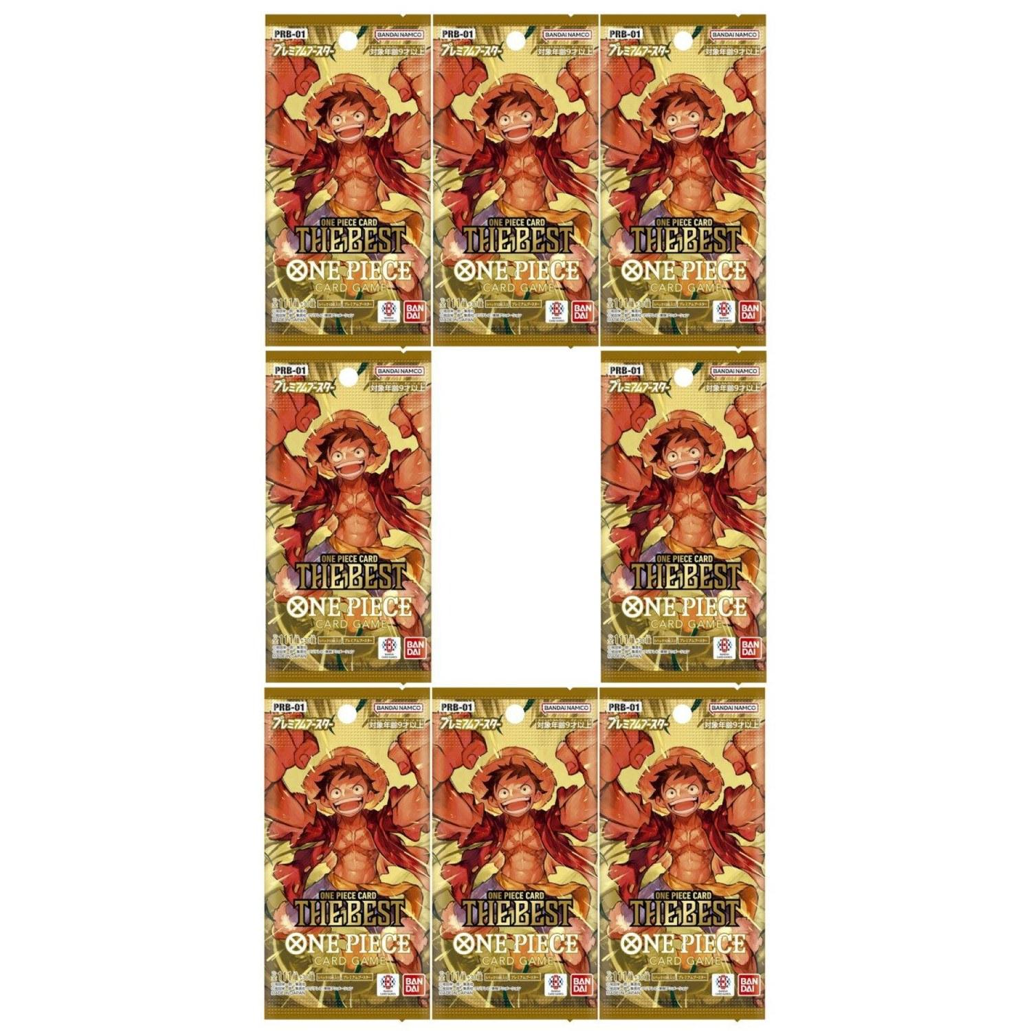 One Piece Card Game PRB-01 8 packs Premium Booster