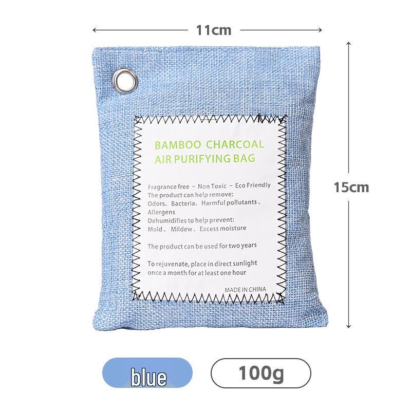 Exclusive Bamboo Charcoal Bag: 200g Activated Carbon for Car Odor and Formaldehyde Removal