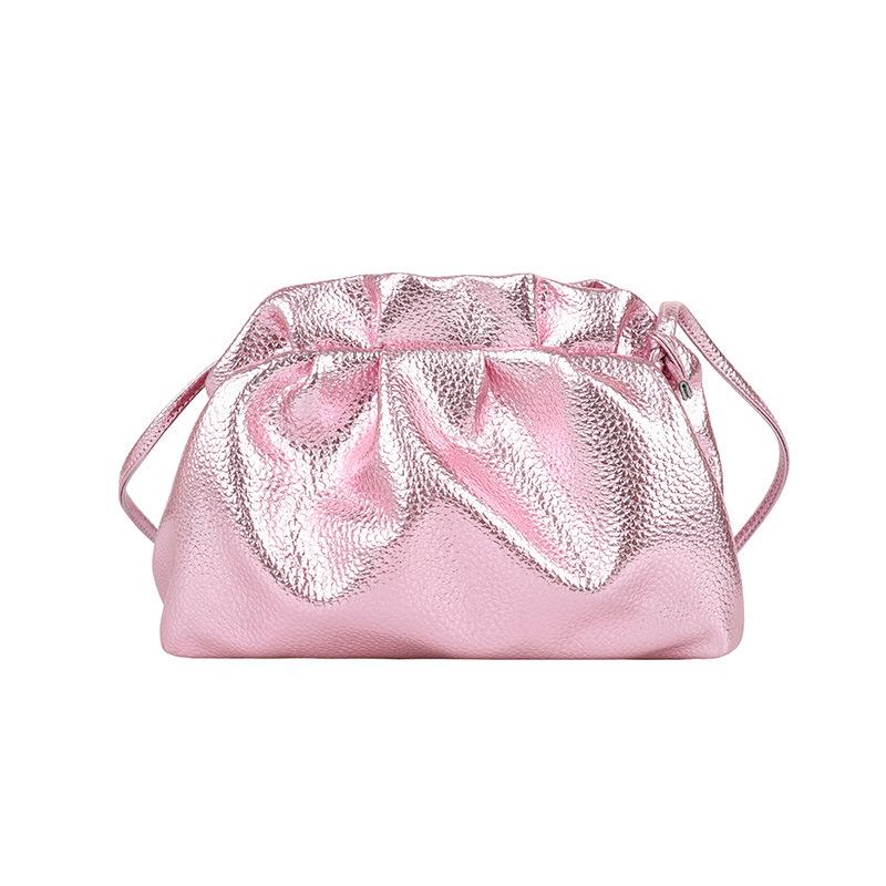 Women's Pleated Cloud Crossbody Bag - 2025 Collection
