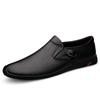 High End Men's Genuine Leather Casual Shoes Soft Soles Flat Bottoms Casual Shoes for Daily Commuting Men's Business Dress Shoes