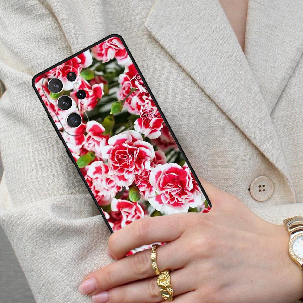 Various Flowers Cell Phone Case for Samsung Galaxy S26 Ultra S25 S24 S23 S22 S21 S20 Note10 Cover