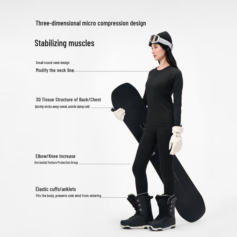 Pelliot Men's Outdoor Ski Base Layer