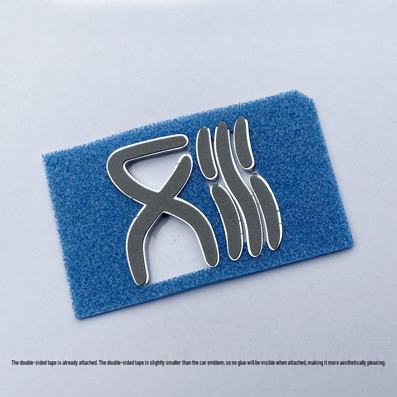 BYD Han Rear Emblem Sticker for EV DMI 3.7S Blacked-Out Warrior Trunk Modification