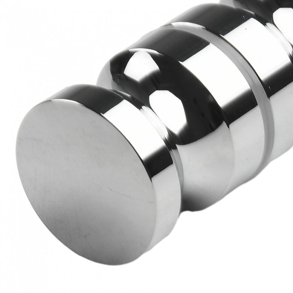 6-18mm Thick Door Handle Knob 62x30mm Aluminum Alloy 62x30mm