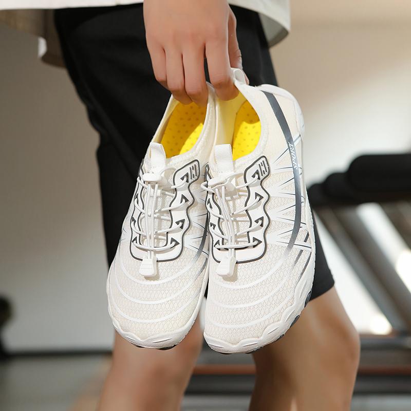 Rychleschnoucí plážové boty do vody Unisex Plavecké aqua pantofle Pobřežní bosé surfování Boty do vody proti proudu Ženy Muži Lehké sandály