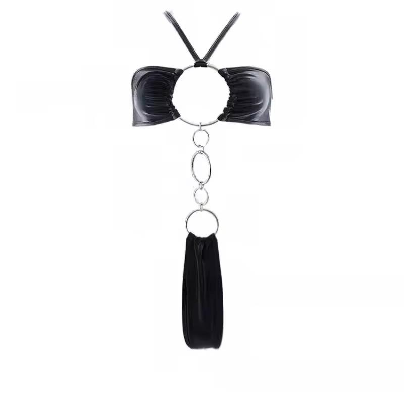 Sexy Women PU Bodysuit Leather Harness Sexy Lingerie BDSM Open Clothes Fetish Erotic Sex Costume Female Underwear Sex Outfit